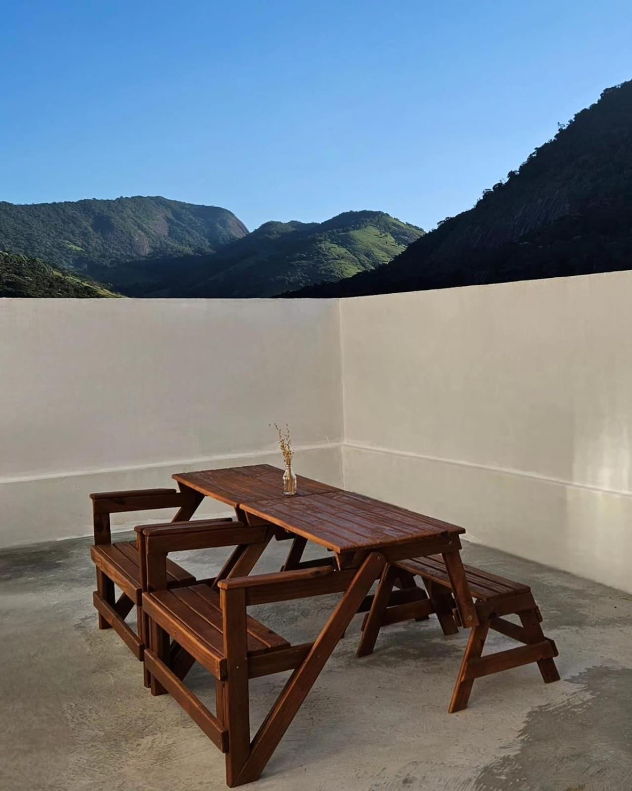Cantinho Na Serra - Apartamento Санта-Мария-Мадалена Экстерьер фото